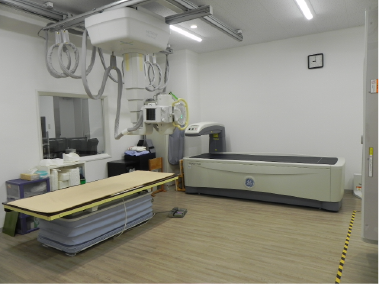 診療放射線科の検査室の様子